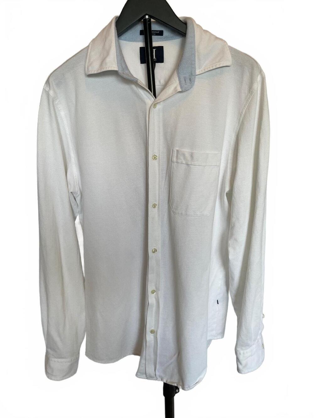 Tommy Hilfiger H 50's Mercerized Cotton Button Down Shirt Large Classic Preppy